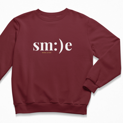Damen Sweater regular fit "SMILE"