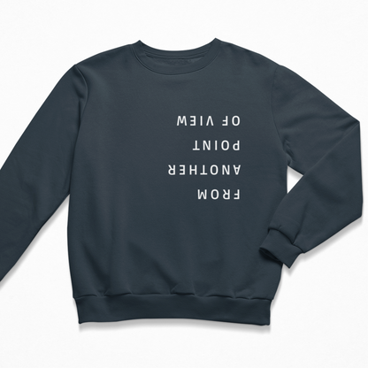 Damen Sweater regular fit "FROM ANOTHER POINT OF VIEW"