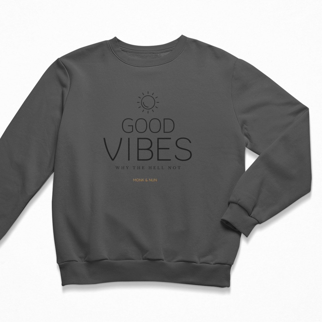Damen Sweater regular fit "GOOD VIBES"