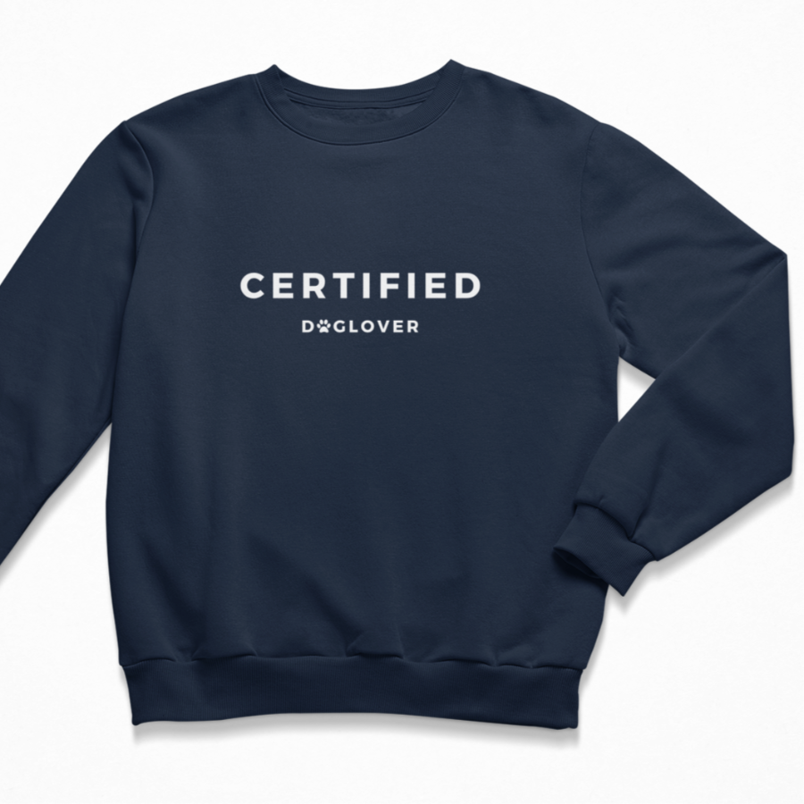 Damen Sweater regular fit "CERTIFIED DOGLOVER"