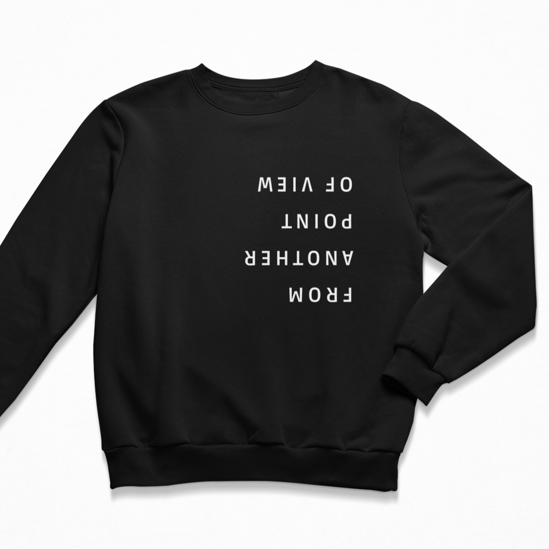 Damen Sweater regular fit "FROM ANOTHER POINT OF VIEW"