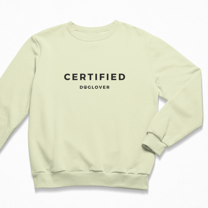 Damen Sweater regular fit "CERTIFIED DOGLOVER"
