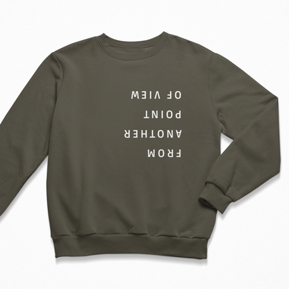 Damen Sweater regular fit "FROM ANOTHER POINT OF VIEW"