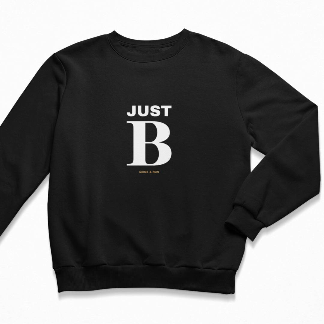 Damen Sweater regular fit "JUST BE"