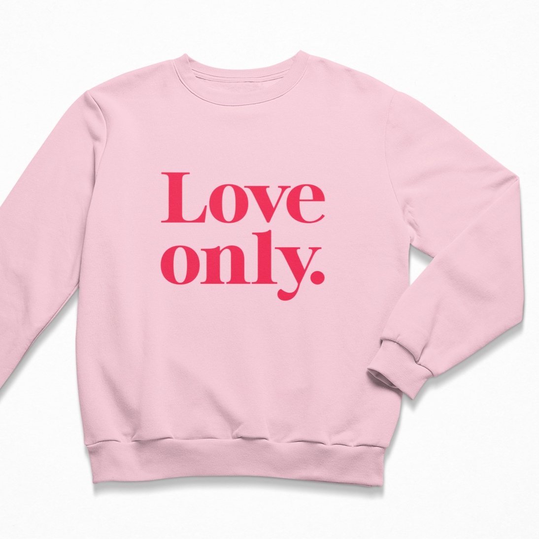 Damen Sweater regular fit "LOVE ONLY"