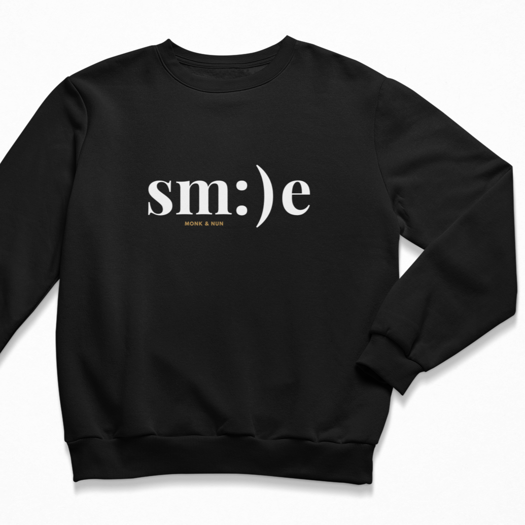 Damen Sweater regular fit "SMILE"