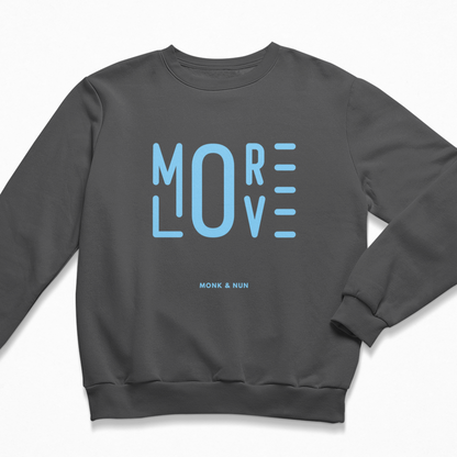 Damen Sweater regular fit "MORE LOVE"